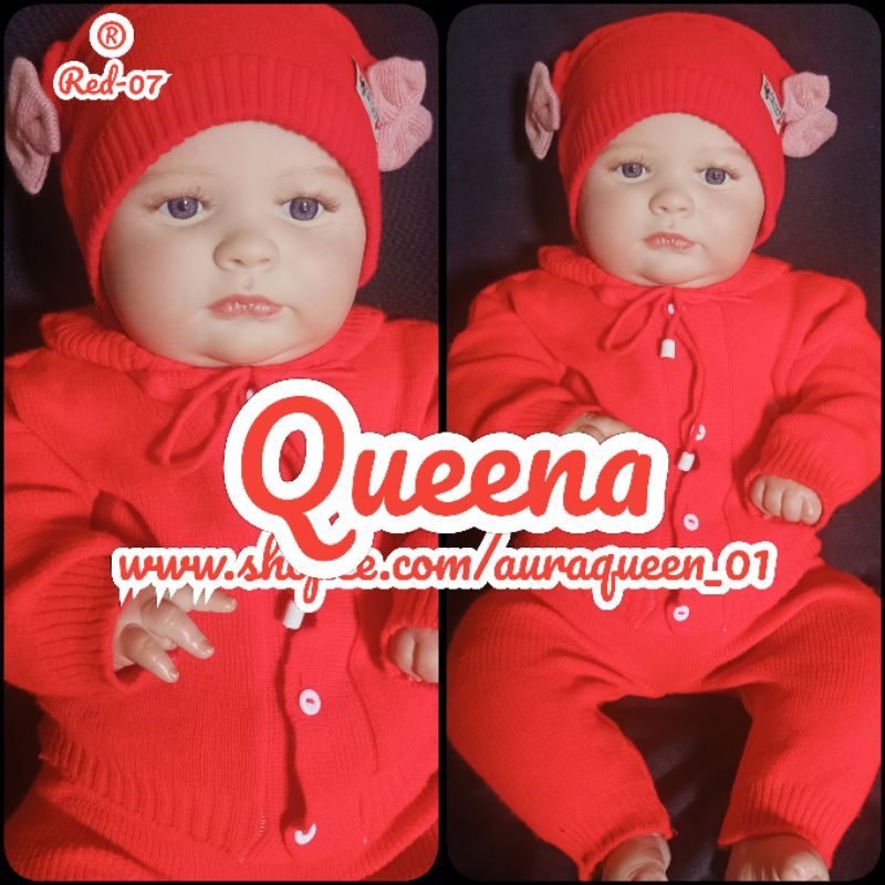 READY Boneka Reborn bayi gemuk 60cm Silicone Reborn Doll Lifelike Newborn Baby Realistic Baby Toys f