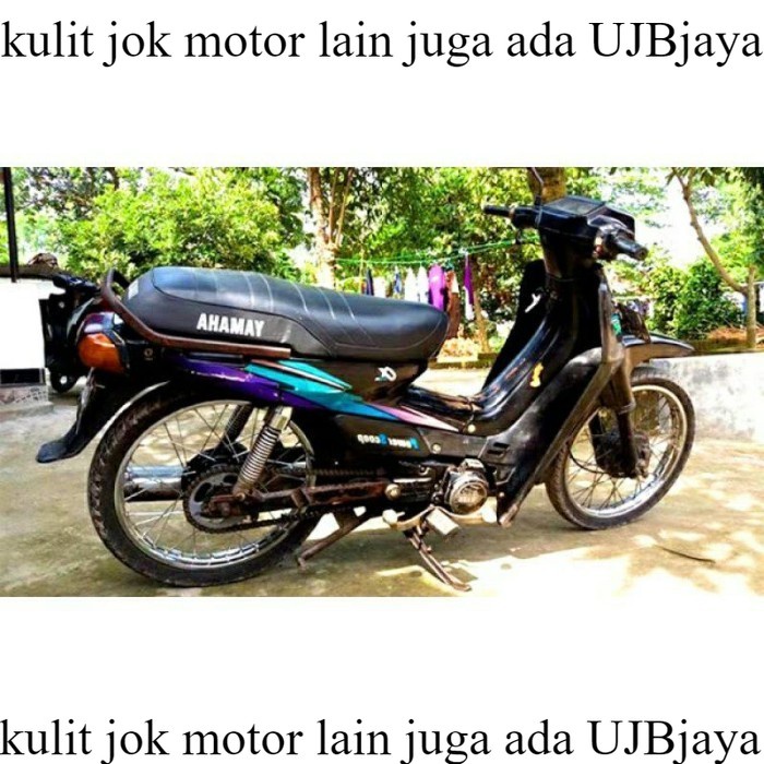 Kulit Jok Motor Alfa BAHAN ORI Sarung Jok Motor Alfa G1