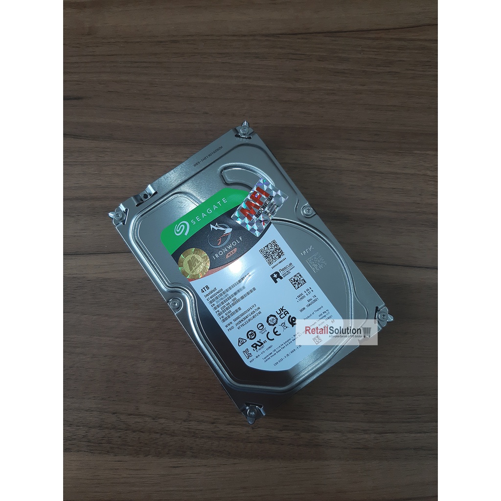 HDD Seagate Ironwolf 4TB 3.5&quot; NAS SATA III MFI - HDD Internal Server