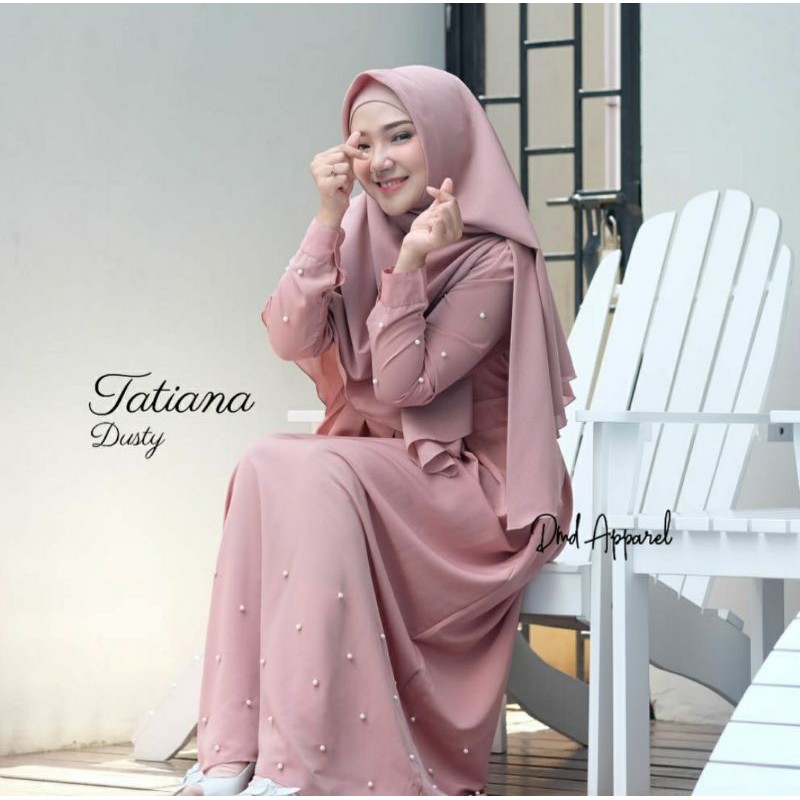 CUCI GUDANG TATIANA DRESS DAN FATIMA KHIMAR ORIGINAL BY DMD APPAREL