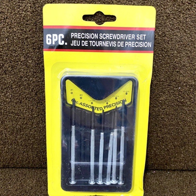 Obeng 1 Set 6 PCS / Precision Screwdriver Set Jeu De Tournevis De Precision