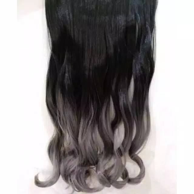 Hair clip biglayer ombre gradasi murah ori korea