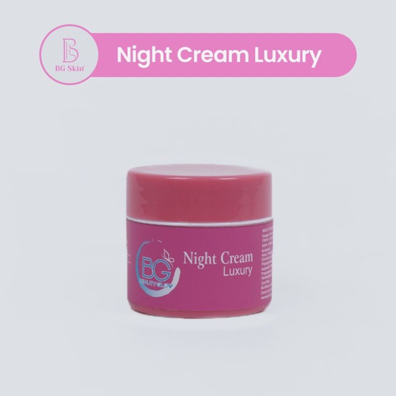 BG SKIN Night Cream Luxury / Beauty Glow Night Cream Luxury / Bg Skincare Night Cream Luxury