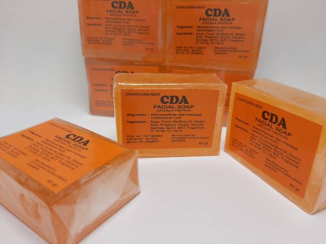 SABUN CDA AROMA PAPAYA BPOM HARGA 1 LUSIN