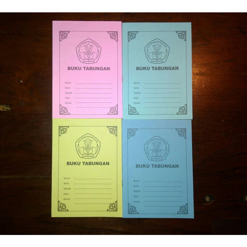 

Buku Tabungan Anak Sekolah Warna Random