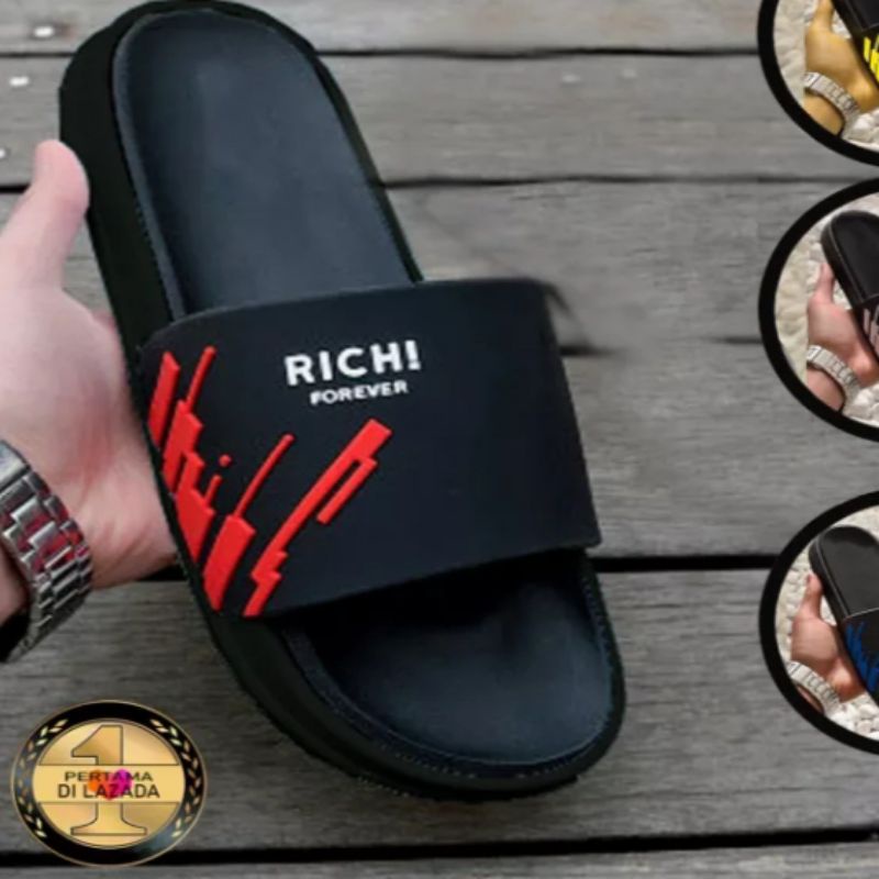 Sandal Pria Wanita Sandal Slide Richie