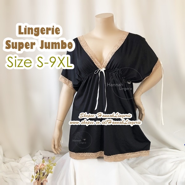 9XL 8XL 7XL 6XL 5XL 4XL 3XL Tidak Transparan Size Lengkap S-9XL Baju Tidur Seksi Ukuran Besar Jumbo Big Size 933