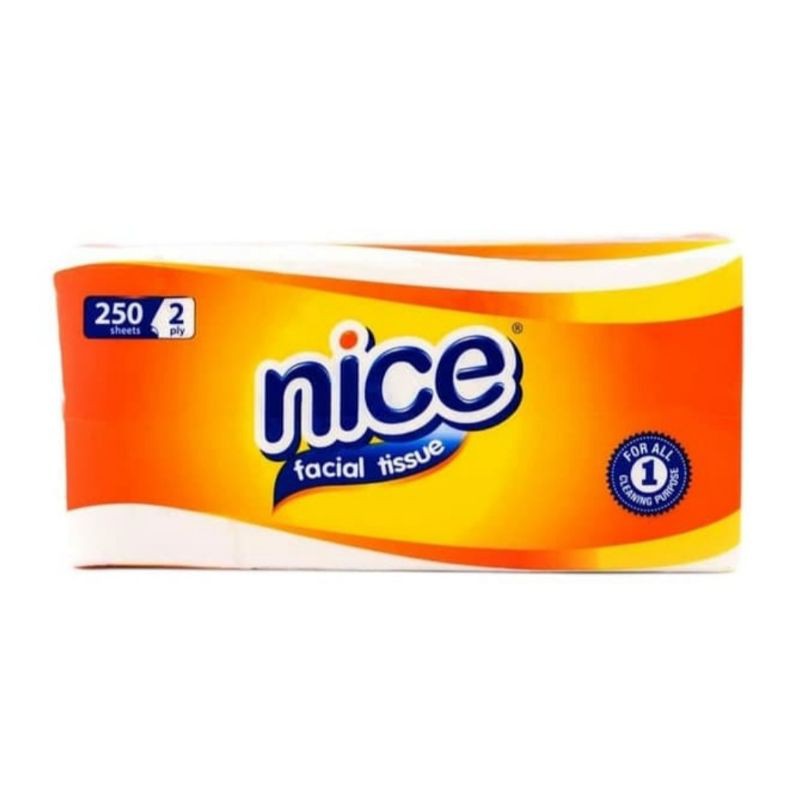 Nice facial softpack 250 s tissue nice 250 s