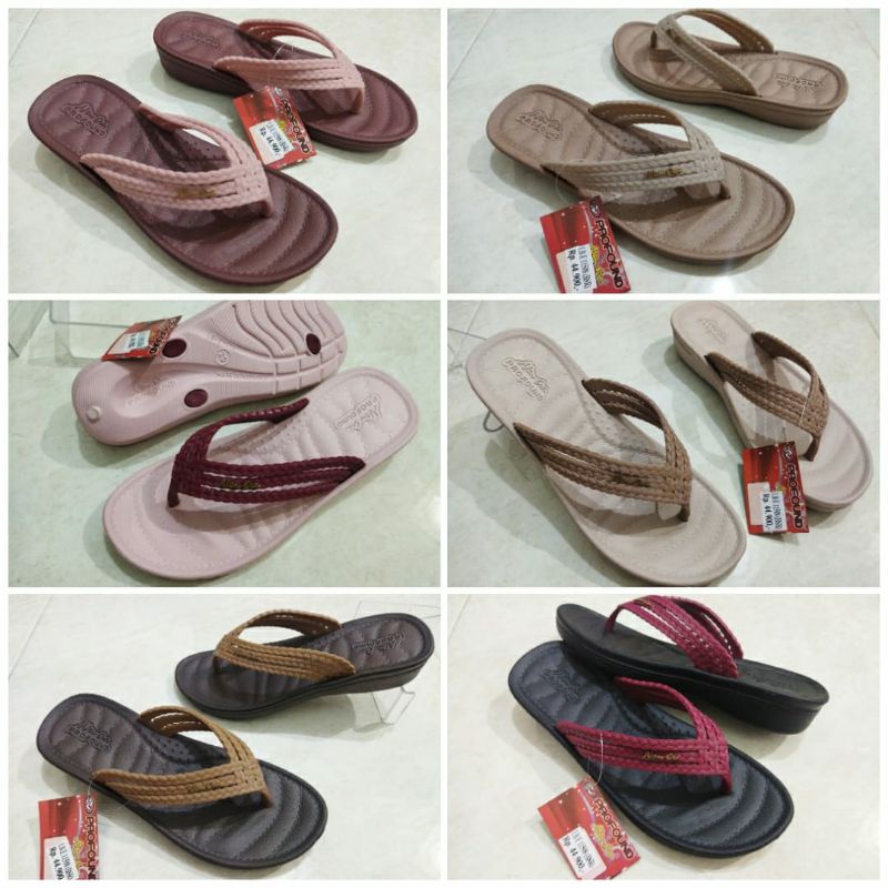 Sandal Jepit Wedges Wanita NEW ERA LB E 11508 ( New Arrival)