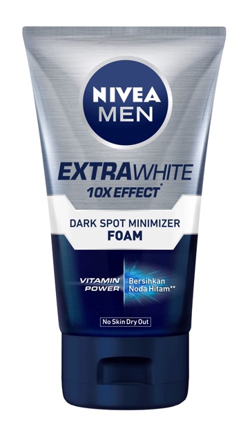 Nivea Men Extra White Dark Spot Minimizer Foam 100ml