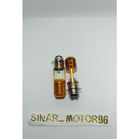 BOLA LAMPU MOTOR LED BOLA DEPAN LED KAKI 1 AC&DC UNIVERSAL-3