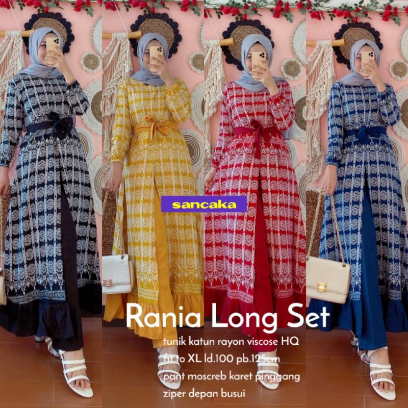 Rania Long Set