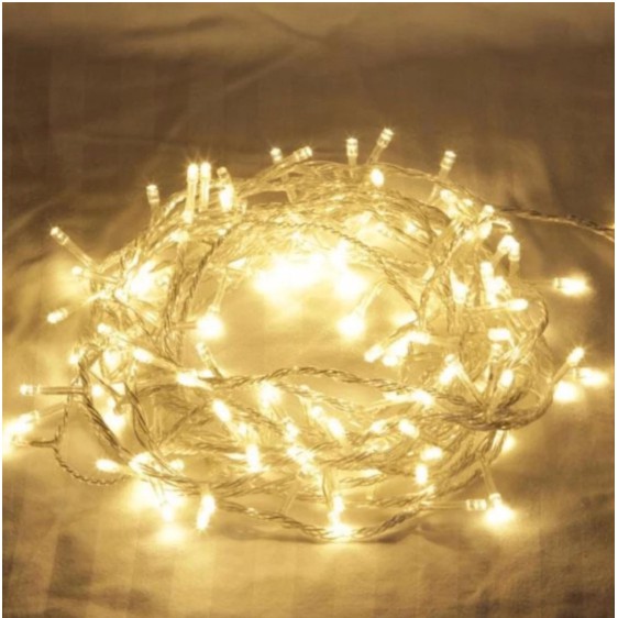 LAMPU TUMBLR LED 10 MTR PACKING KOTAK DEKORASI NATAL HIAS IMPORT MURAH COD Azgalery LT-1050K LT-0842P