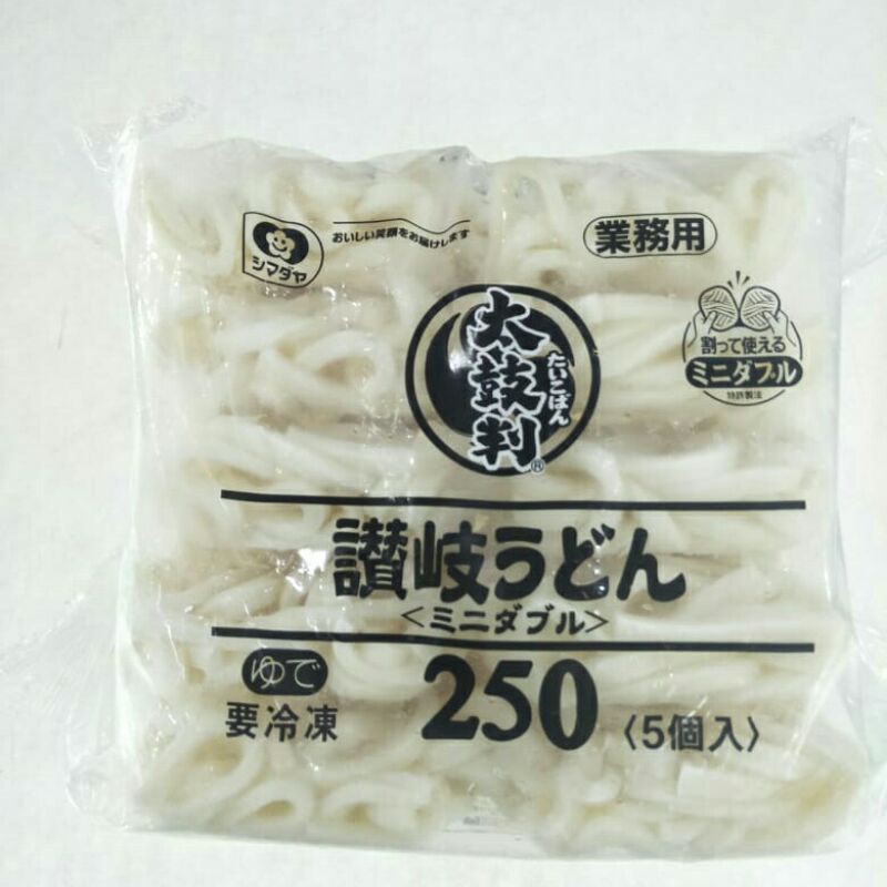 

Shimadaya Sanuki Udon Taikoban/Mi Udon Basah 1,25Kg (250gr@5Pcs)