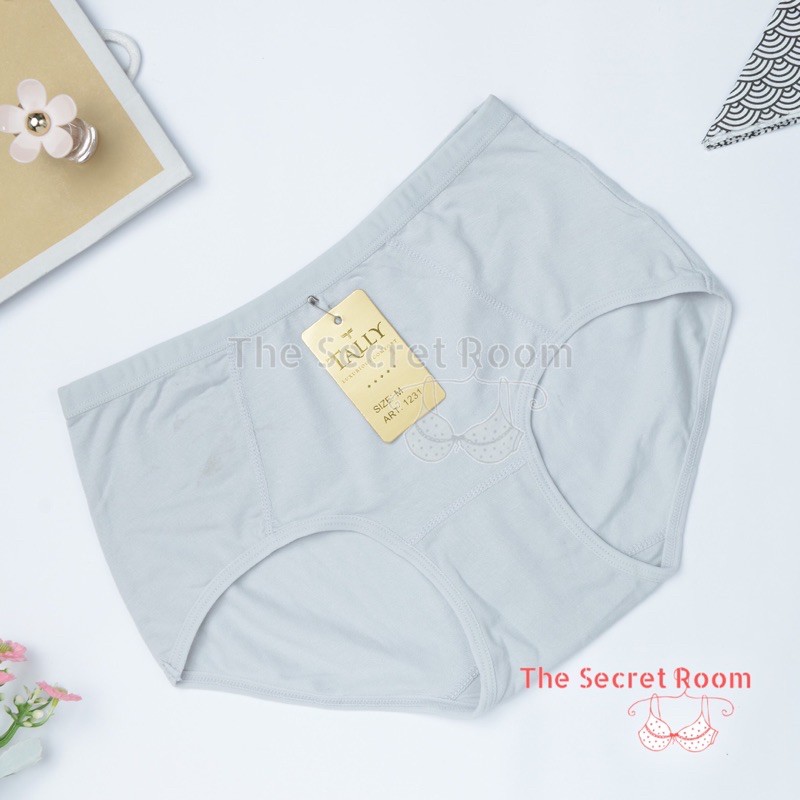 TALLY CD CELANA DALAM HIGH WAIST 1231 | BAHAN KATUN | ADA JAHITAN DI BAGIAN BELAKANG | SIZE M - XXL