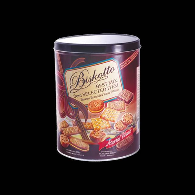 

biskotto kaleng berat 600 gram
