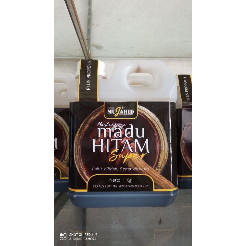 

Madu Hitam Pahit Super Mujahid 1kg
