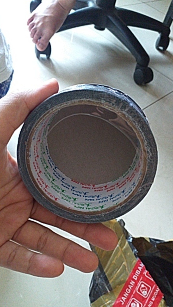 Lakban Kain Hitam Murah /cloth Tape Hitam 2 Inch (46mm) X 8 Meter Top Quality