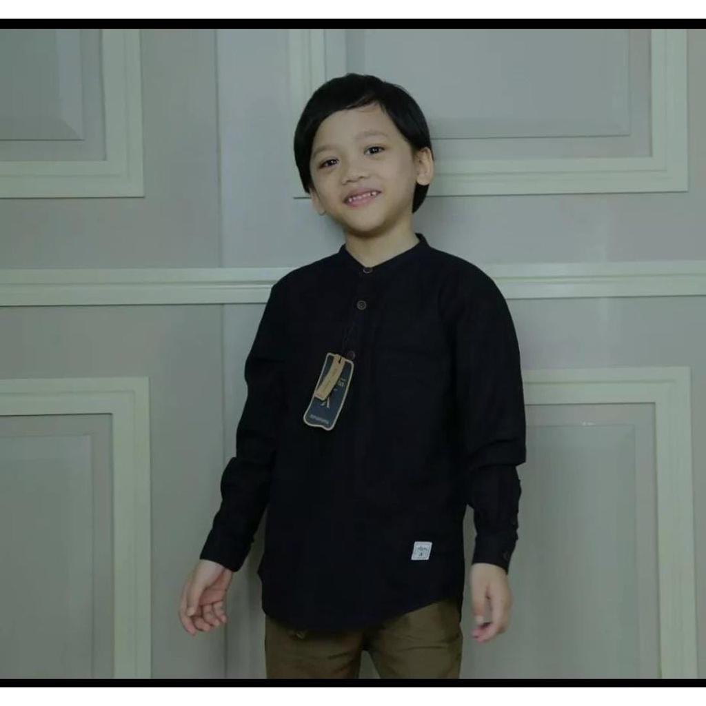 BAJU KURTA KEMEJA KOKO KEMKO ANAK KATUN ORIGINAL TERBARU LENGAN PANJANG AGERA JUNIOR 2