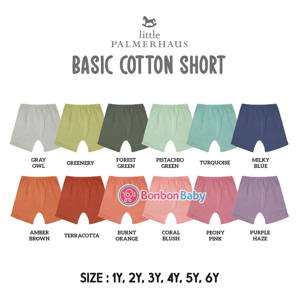 Little Palmerhaus Basic Cotton Short ( Satuan )