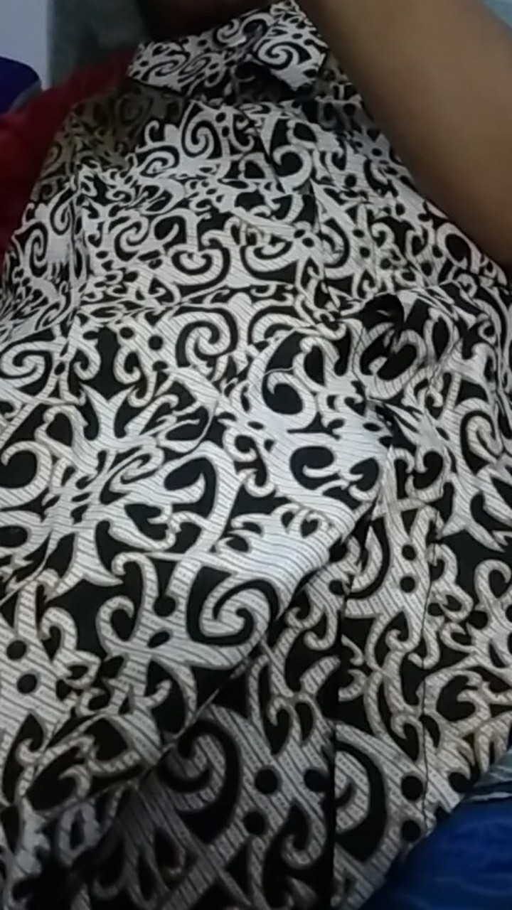 Nailo Batik Hrb026 Kenongo Kemeja Tosca Pendek Pekalongan Padi M L Xl Sogan Tulis Halus Kemeja Batik