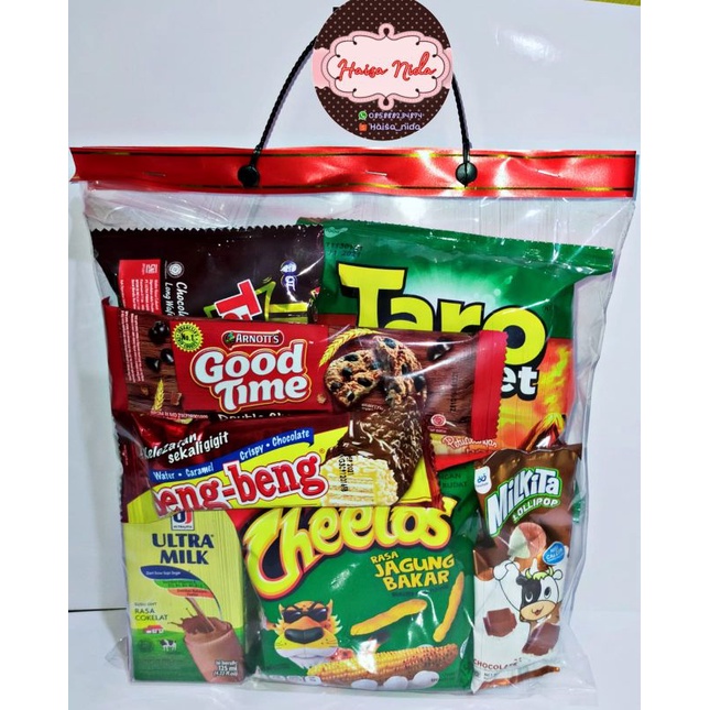 

paket Snack ulang tahun/Snack ultah/Snack ultah murah/bingkisan ulang tahun/Snack murah/Snack costum