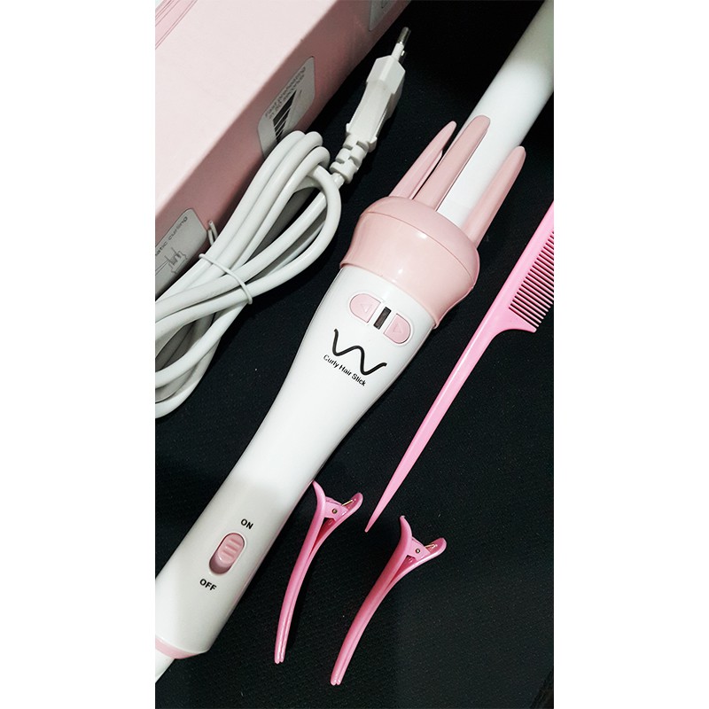 NEW !!! Automatic Hair Curler ORIGINAL , Catokan Keriting Rambut Otomatis , catok curly , hasil awet