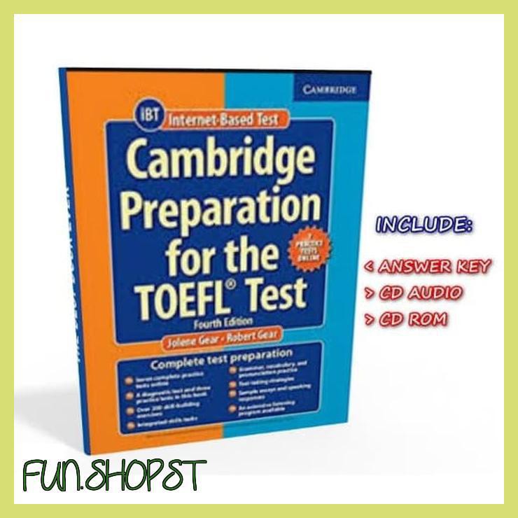 CAMBRIDGE PREPARATION COURSE FOR TOEFL TEST: IBT 4TH EDITION