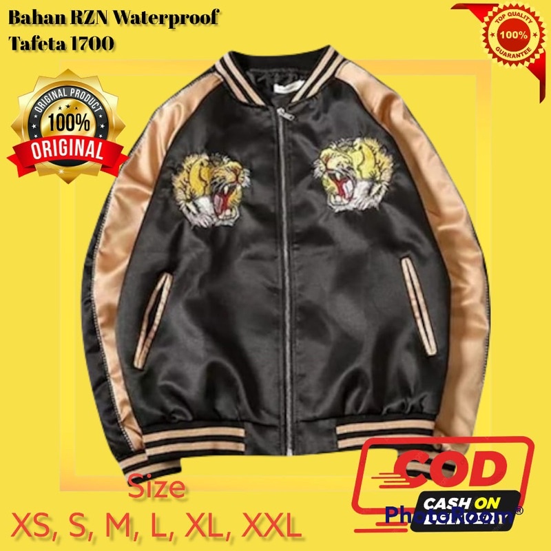 Jaket varsity cewek cowok keren jaket distro murah semarang fashion pria kekinian