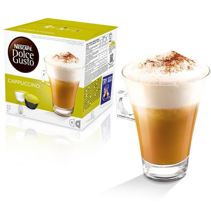 

Nescafe Dolce Gusto Cappuccino 16 Capsule | Coffee Kapsul Kopi