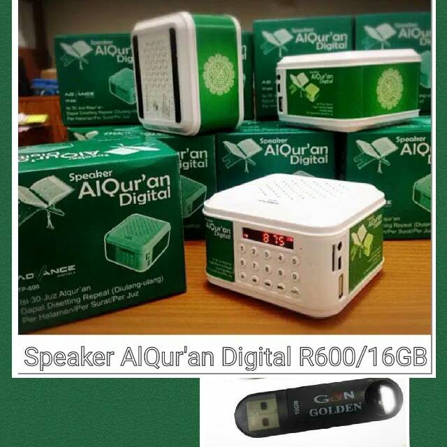 Speaker Al Qur'an / Digital Speaker R600 ( 16GB )