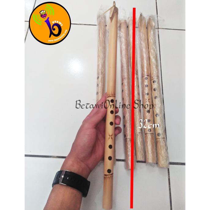 Seruling / Suling Bambu 6 Lubang