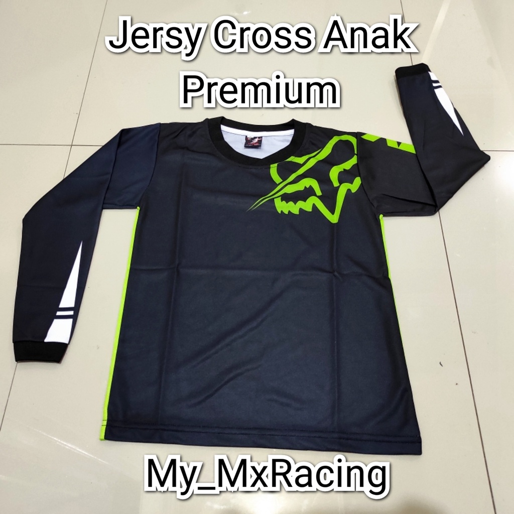 Jersy cross anak baju trail anak printing premium baju cross buat anak kids