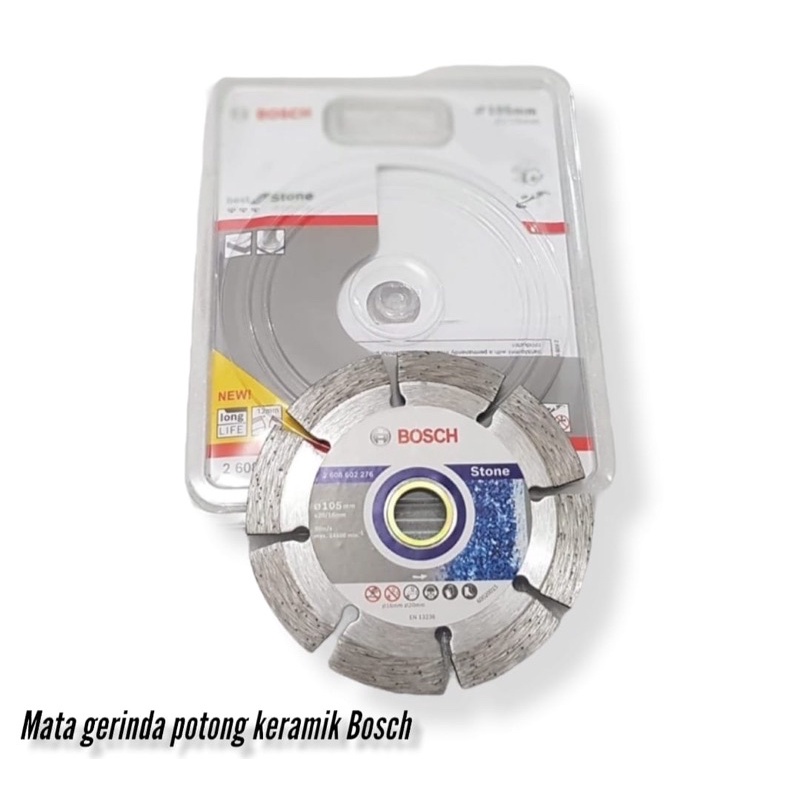 Mata gerinda potong keramik Bosch diamond wheel 4”