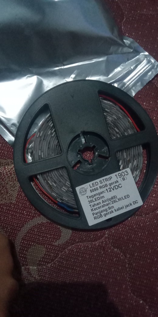 Led Strip 12v 4 Meter Plus Controller Pintar