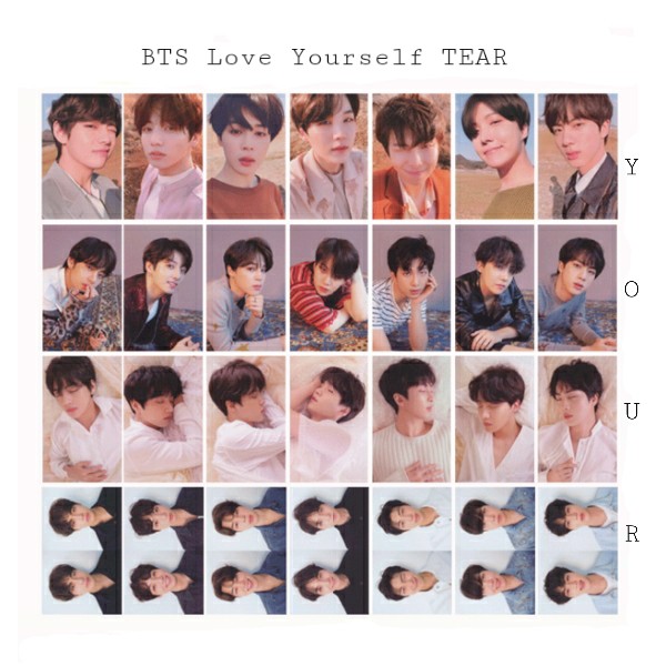 BTS Love Yourself Tear Album Photocard Unofficial