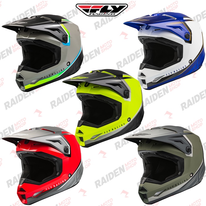 Helm Fly Racing Kinetic Vision Helmet