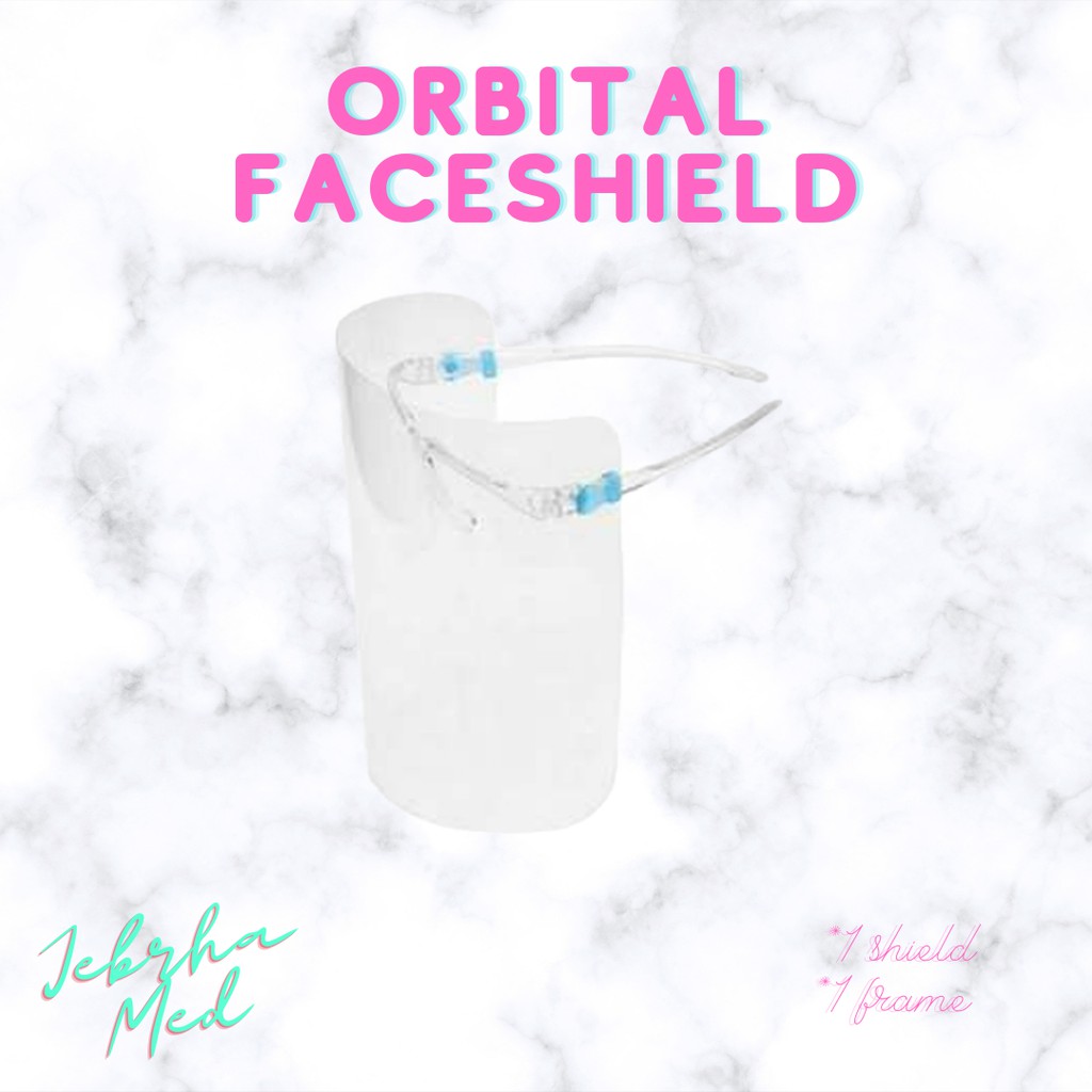 Faceshield Kacamata | Orbital Faceshield
