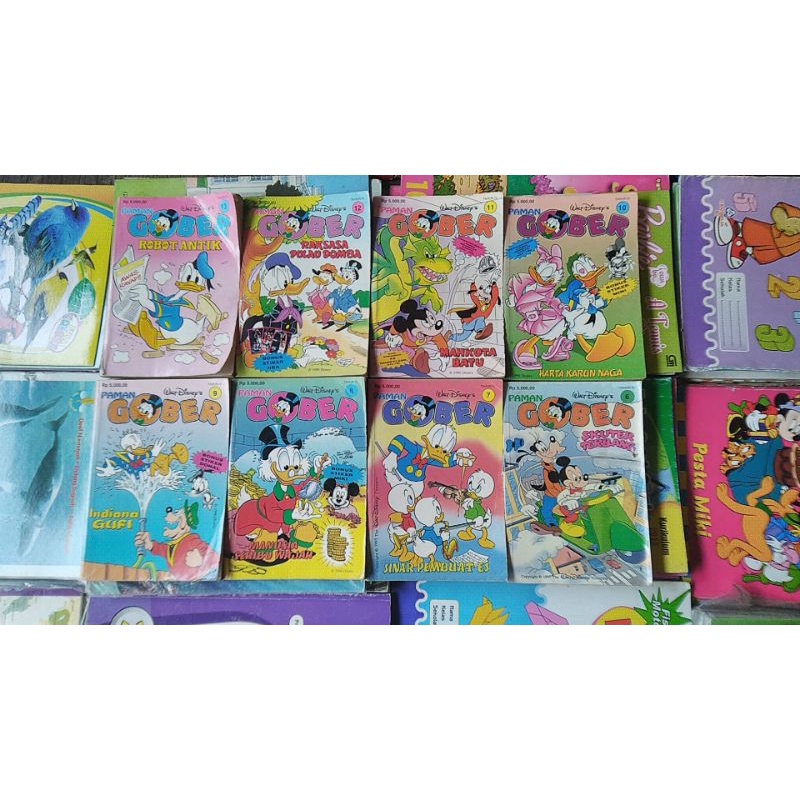 KOMIK PAMAN GOBER SET LENGKAP (1-13 VOL)