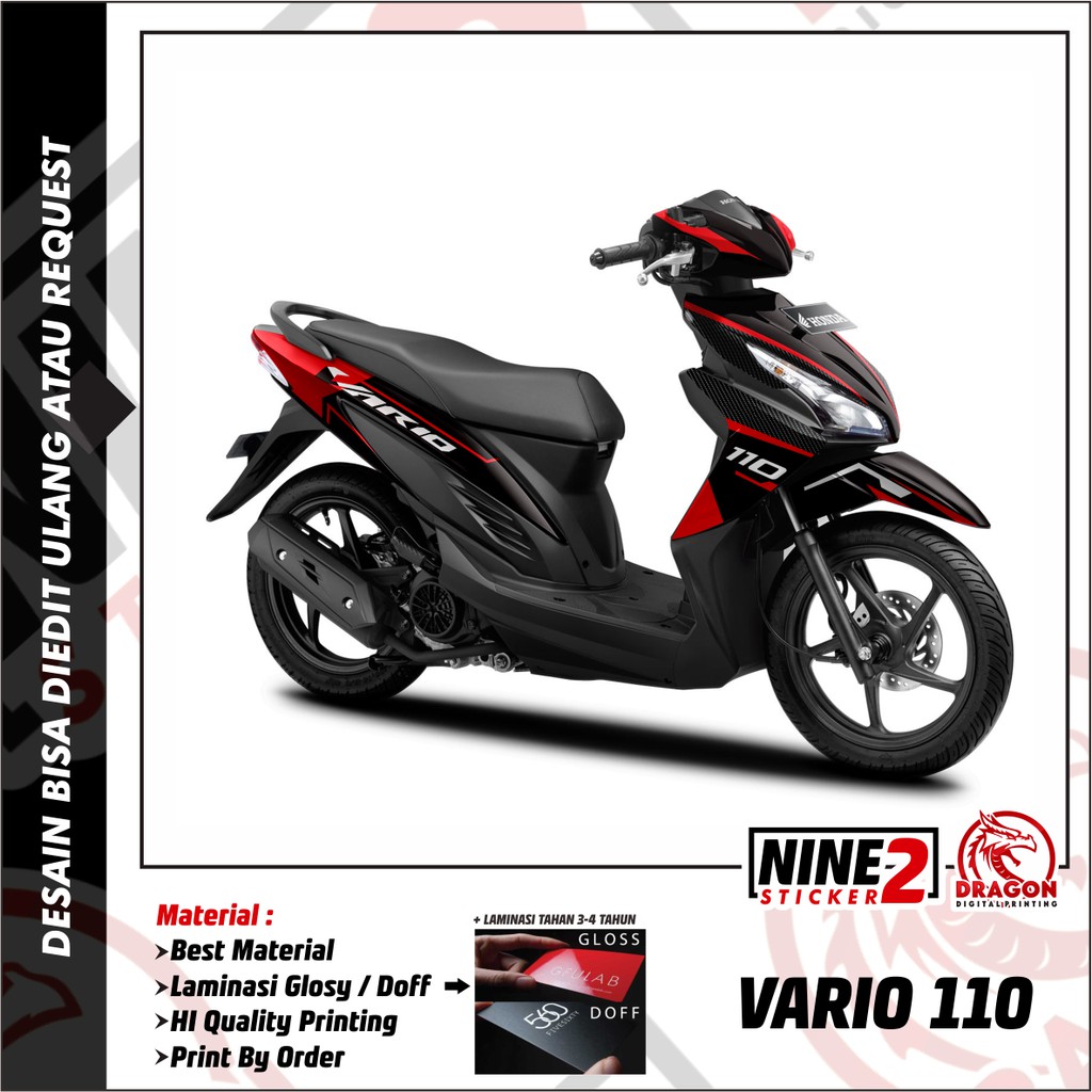 Jual Decal Vario Sticker Vario Stiker Vario Striping Vario