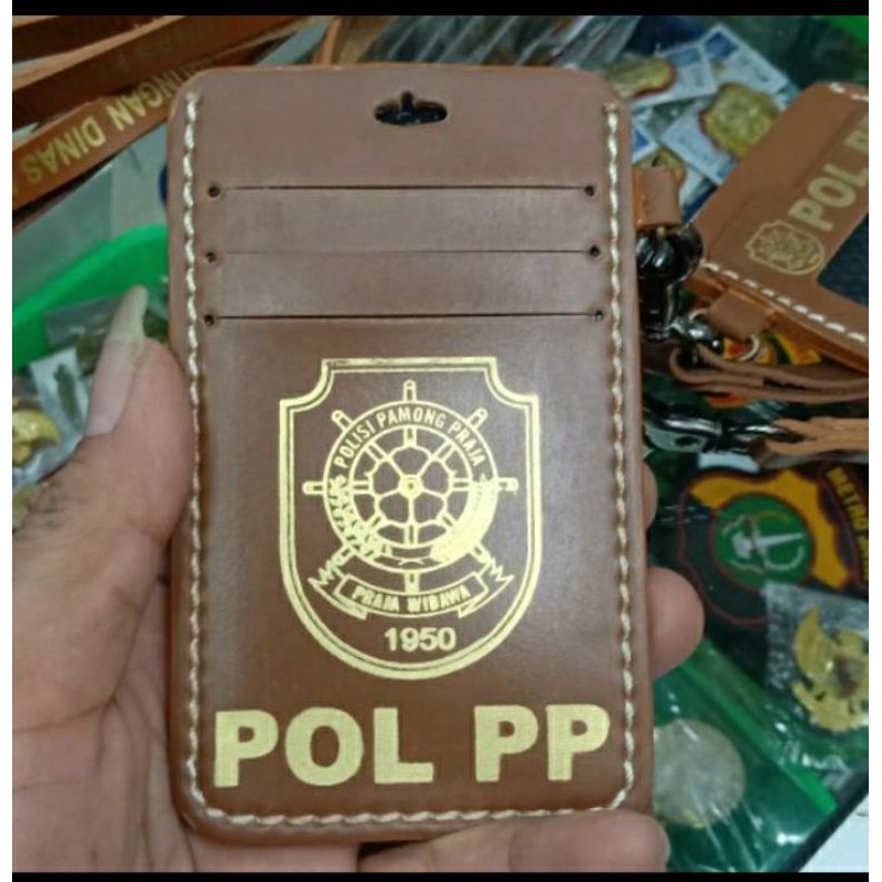 

gantungan ID card polisi, Polda polantas satpol PP