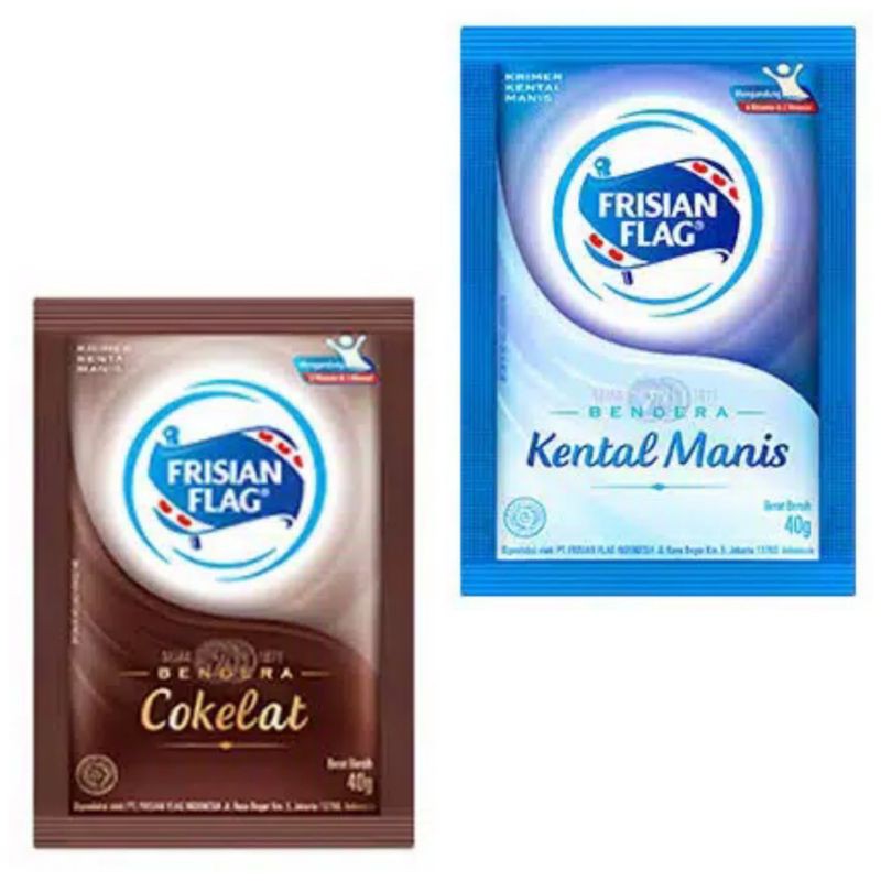 

Susu Frisian Flag / Susu Bendera Sachet