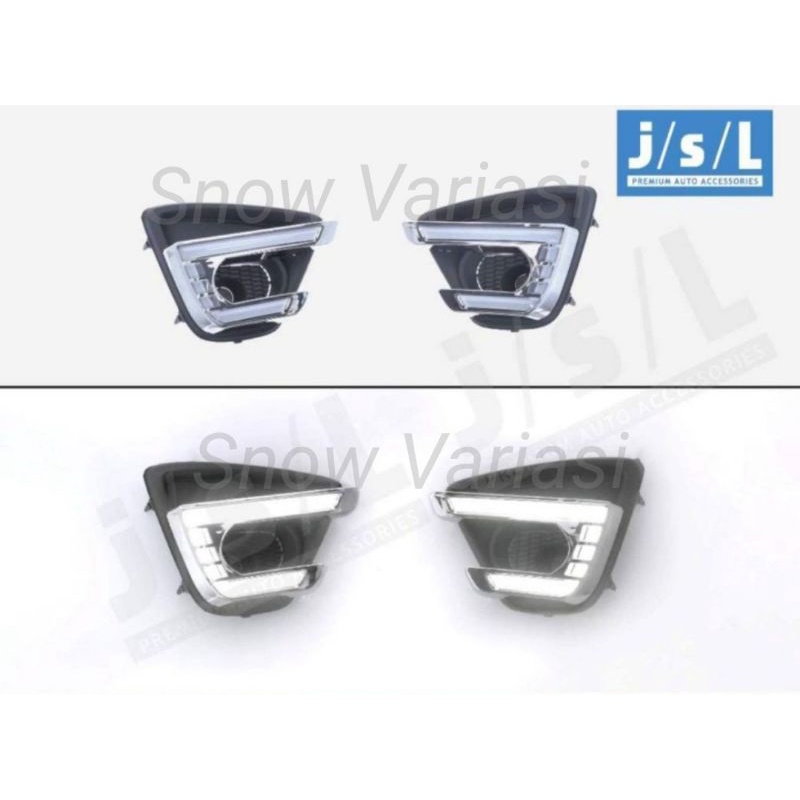 Fog Lamp Mazda CX5 Cover Lampu Kabut LED DRL Jsl