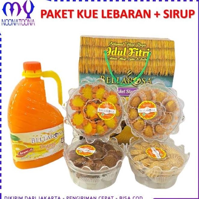 

Paket Kue Kering & Sirup Bellarosa Paket Hampers Parsel Kue Lebaran