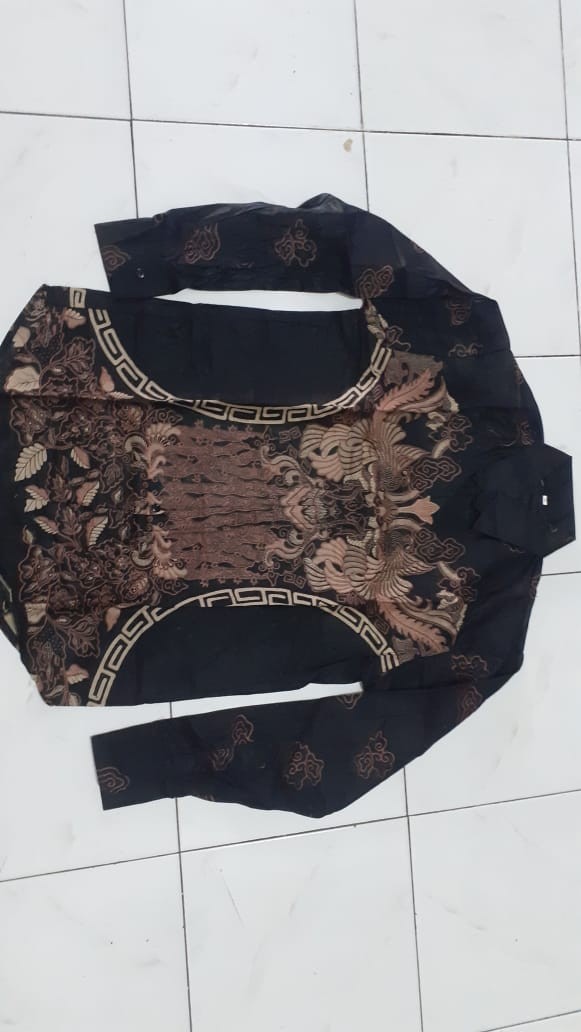 Baju Seragam Batik /batik Couple New Arrival Termurah Tunik Batik Lengan Panjang