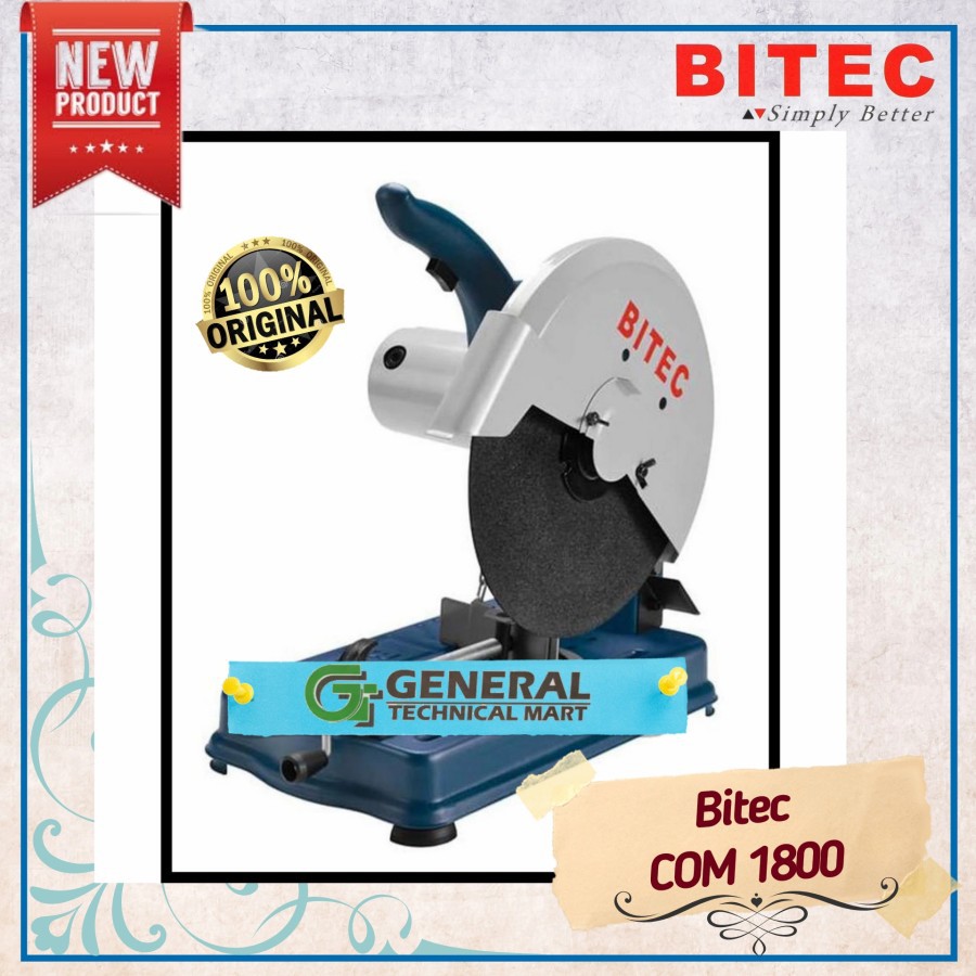 Mesin Potong Besi Cut Off 14" Bitec COM 1800