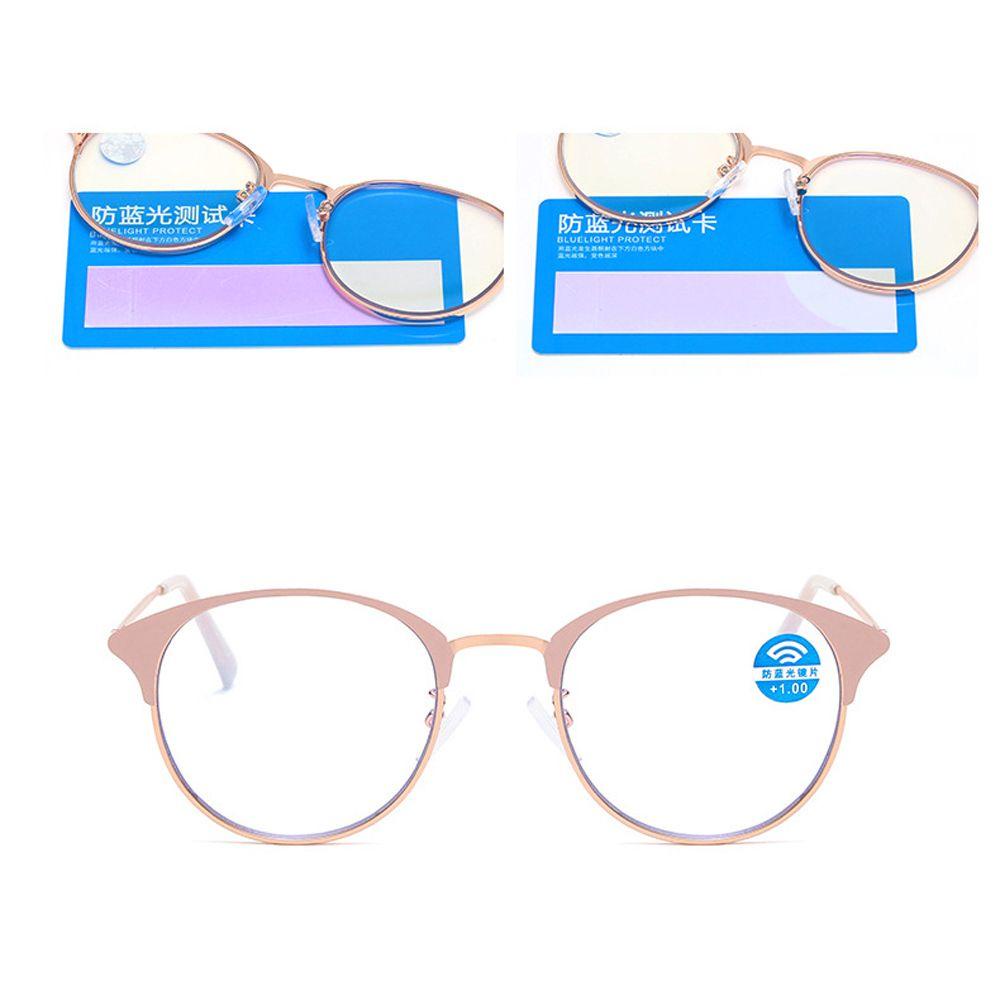 Mxbeauty Presbyopia Kacamata Wanita Vision Care Metal Kacamata Bingkai Mengemudi Hyperopia Eyewear