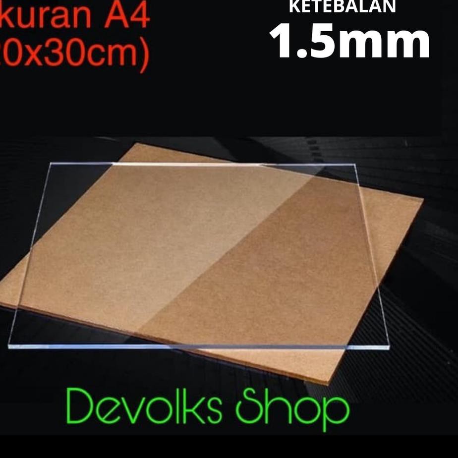 

【project】 LEMBARAN AKRILIK A4 1.5MM ACRYLIC GROSIR BERKUALITAS