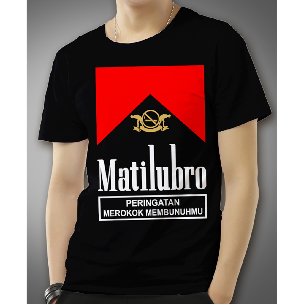 Kaos Anti Rokok Matilubro Shopee Indonesia