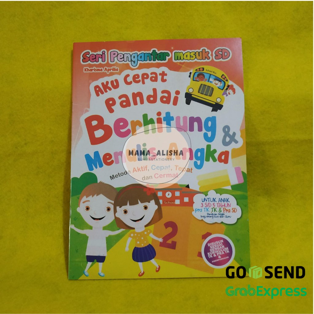 Jual Buku AKu Cepat Pandai Berhitung Dan Menulis Angka Untuk Anak PAUD ...